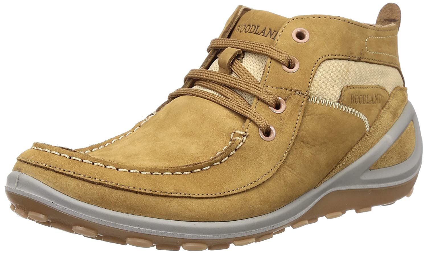 Woodland Men’s Leather Hiking Boots -2174116 Camel